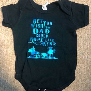 Team Roping Onesie